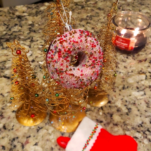 3 for $15 Donut Christmas Ornament - Picture 3 of 5
